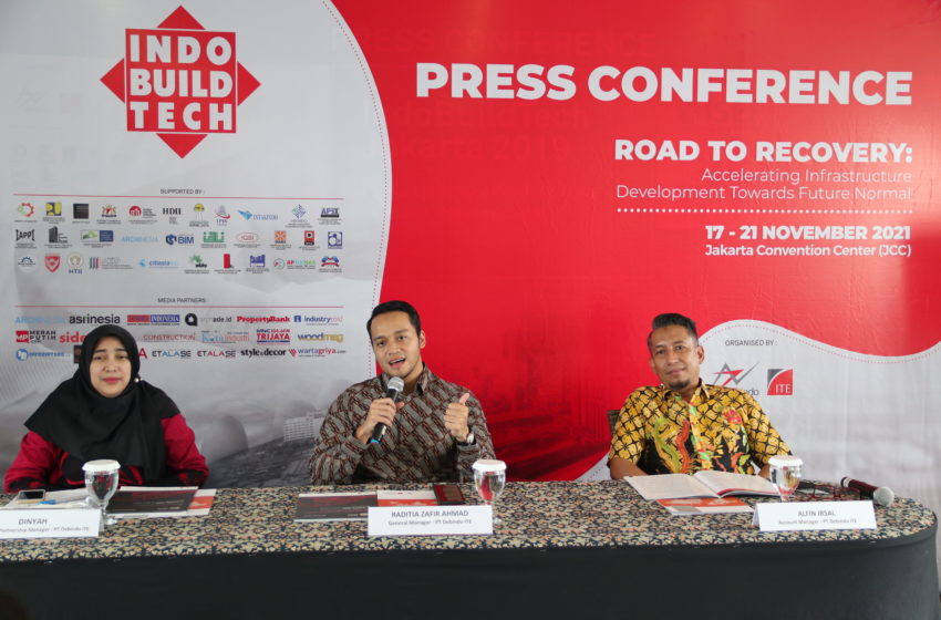  IndoBuildTech Expo 2021, Kembali Digelar di JCC Senayan