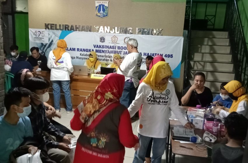  Perkapju Gelar Bakti Sosial di Kelurahan Tanjung Priok
