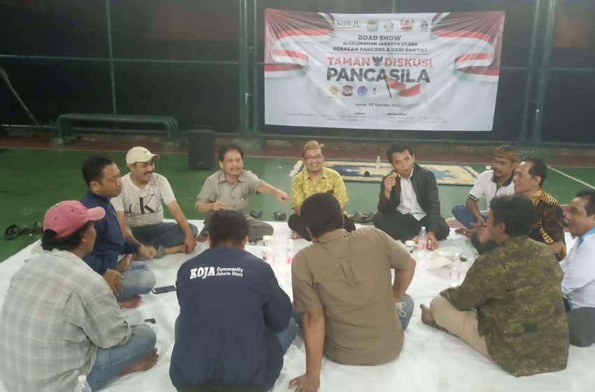  Roadshow Diskusi Taman Pancasila di 31 Kelurahan 