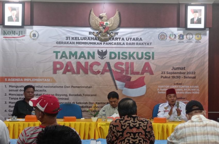  Diskusi Taman Pancasila, Ketua FBJP Ajak Warga Amalkan Nilai Pancasila di Kehidupan