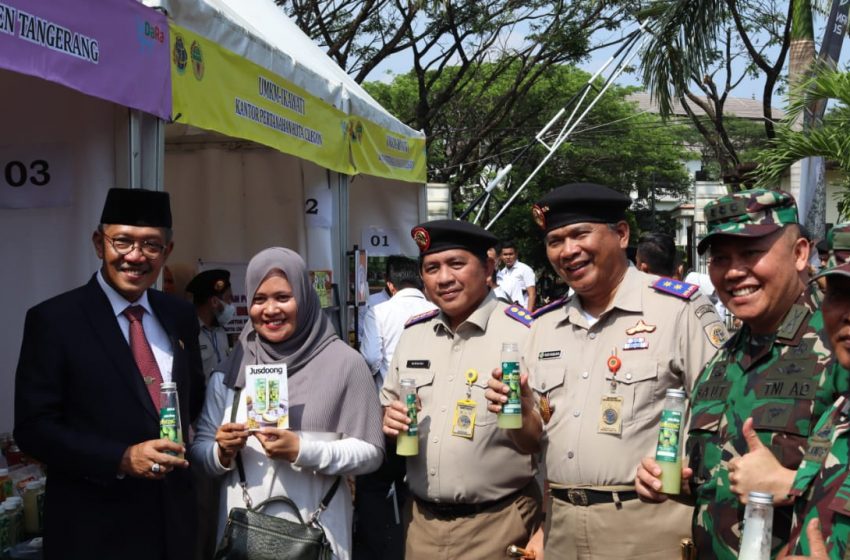  Pengguna Layanan Dapat Membeli Produk UMKM di Kantor Wilayah BPN Banten