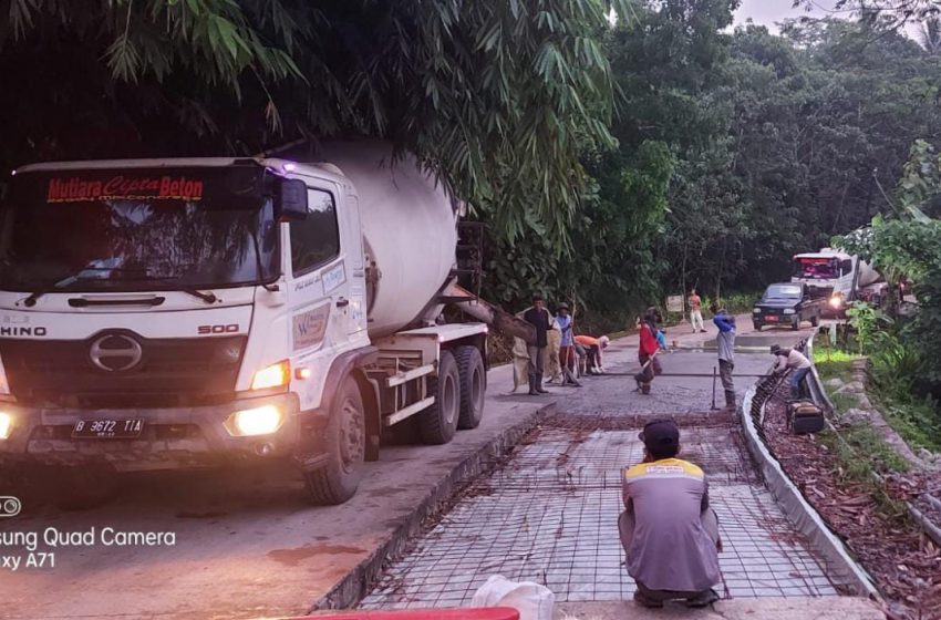  UPTD PPJ Pandeglang Lakukan Pemeliharaan Rutin di Jalan Picung Munjul dan Tanjung Lesung Sumur