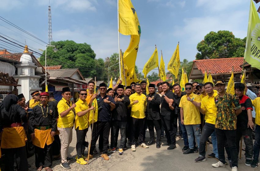  Caleg Millenial Dari Partai Golkar Resmi Mendaftar Ke KPU Kota Serang 