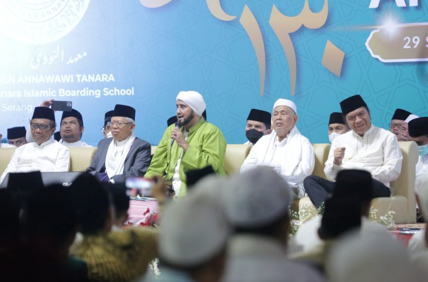  Pj Gubernur Banten Al Muktabar Dampingi Wapres KH Ma’ruf Amin Hadiri Haul Syekh Nawawi Al Bantani