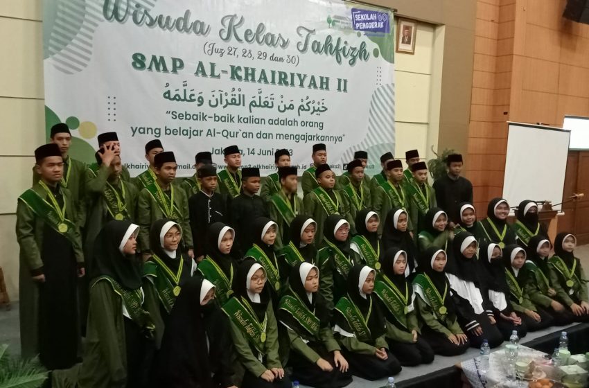  Kasudin Pendidikan Wilayah II Jakut Apresiasi Kelas Tahfizh SMP Al Khairiyah II