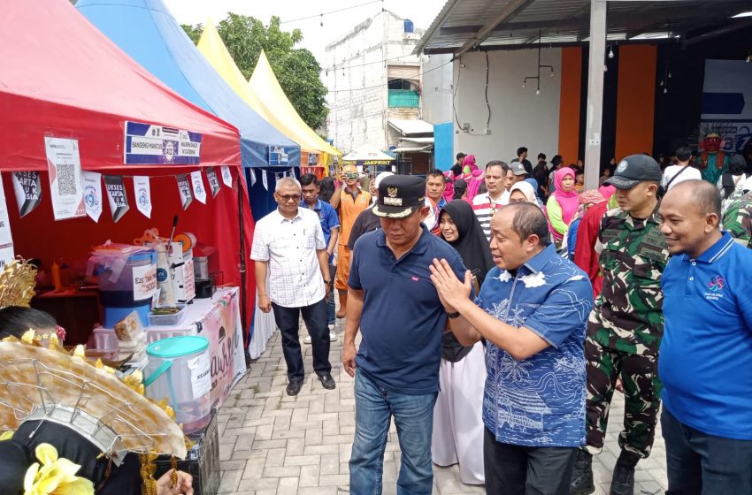  Sekko Jakut Apresiasi Bazar UMKM Pesta Rakyat Tugu Selatan 2023