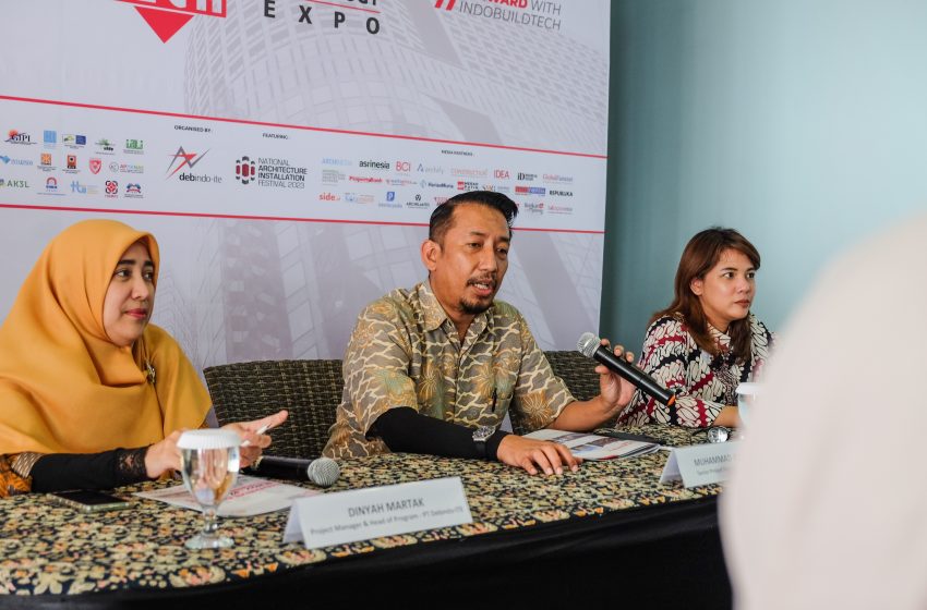  IndoBuildTech Expo 2023, Hadirkan Solusi Kebutuhan Kontruksi Terbesar