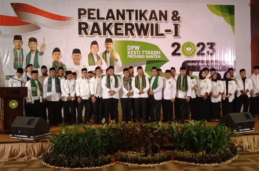  Lestarikan Budaya Pencak Silat Banten DPW Kesti TTKDH Banten Gelar Rakerwil Ke I tahun 2023