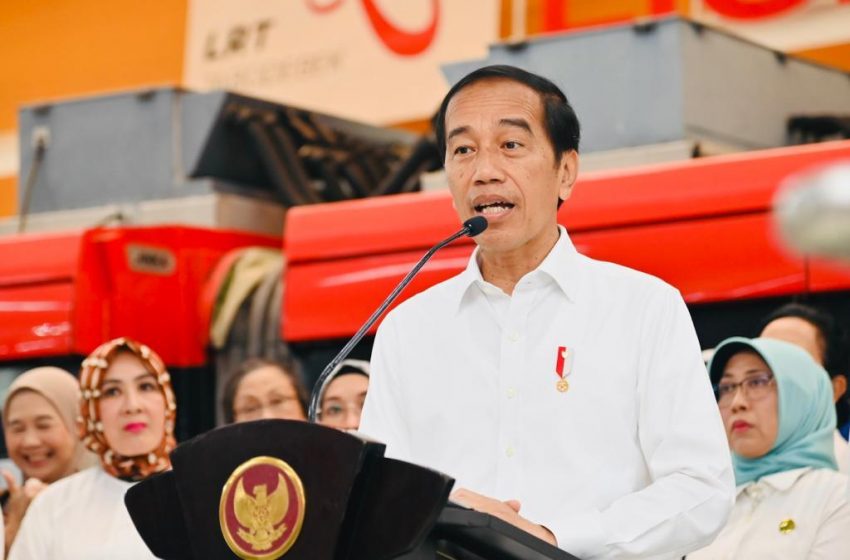  Presiden Jokowi Resmikan LRT Terintegrasi Jabodebek