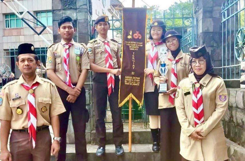  Gugus Depan SMA Negeri 40 Jakarta Raih Juara