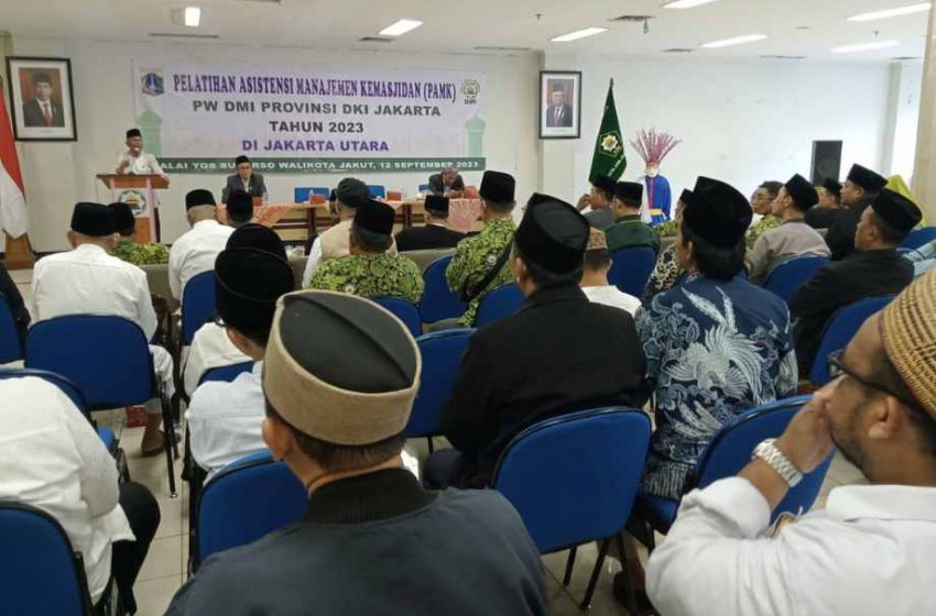  Tingkatkan Kemakmuran Masjid, DMI DKI Gelar Pelatihan Manajemen