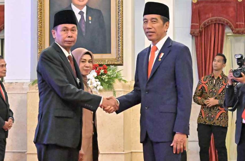  Ketua KPK Sementara, Presiden Saksikan Pengambilan Sumpah Nawawi Pomolango