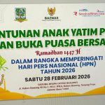 Santunan Anak Yatim dan Buka Puasa Bersama Warnai Peringatan HPN 2026 di Tanjung Priok